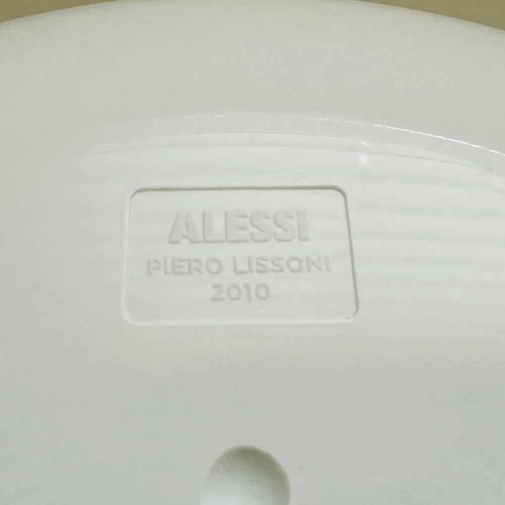 ALESSI Birillo Soap Dish PL04 W, White